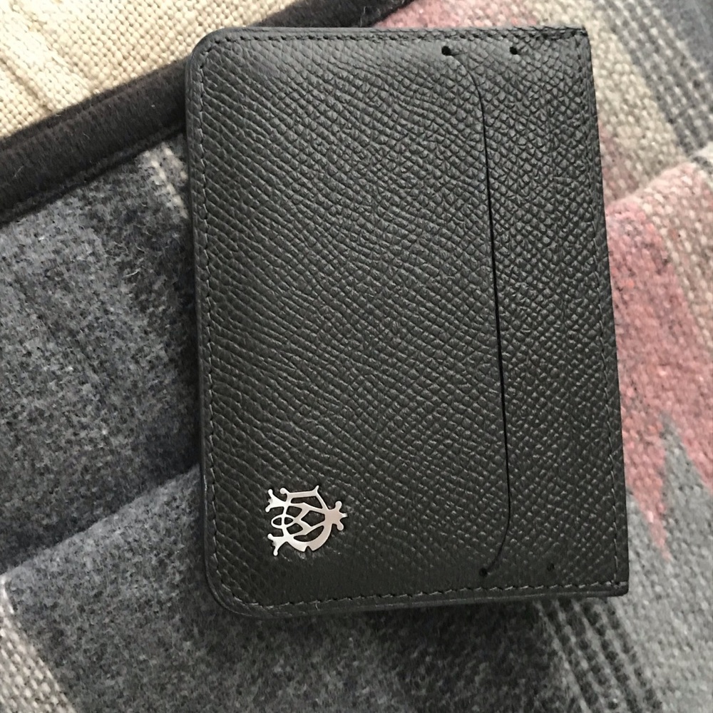 Authentic Dunhill men’s slim wallet